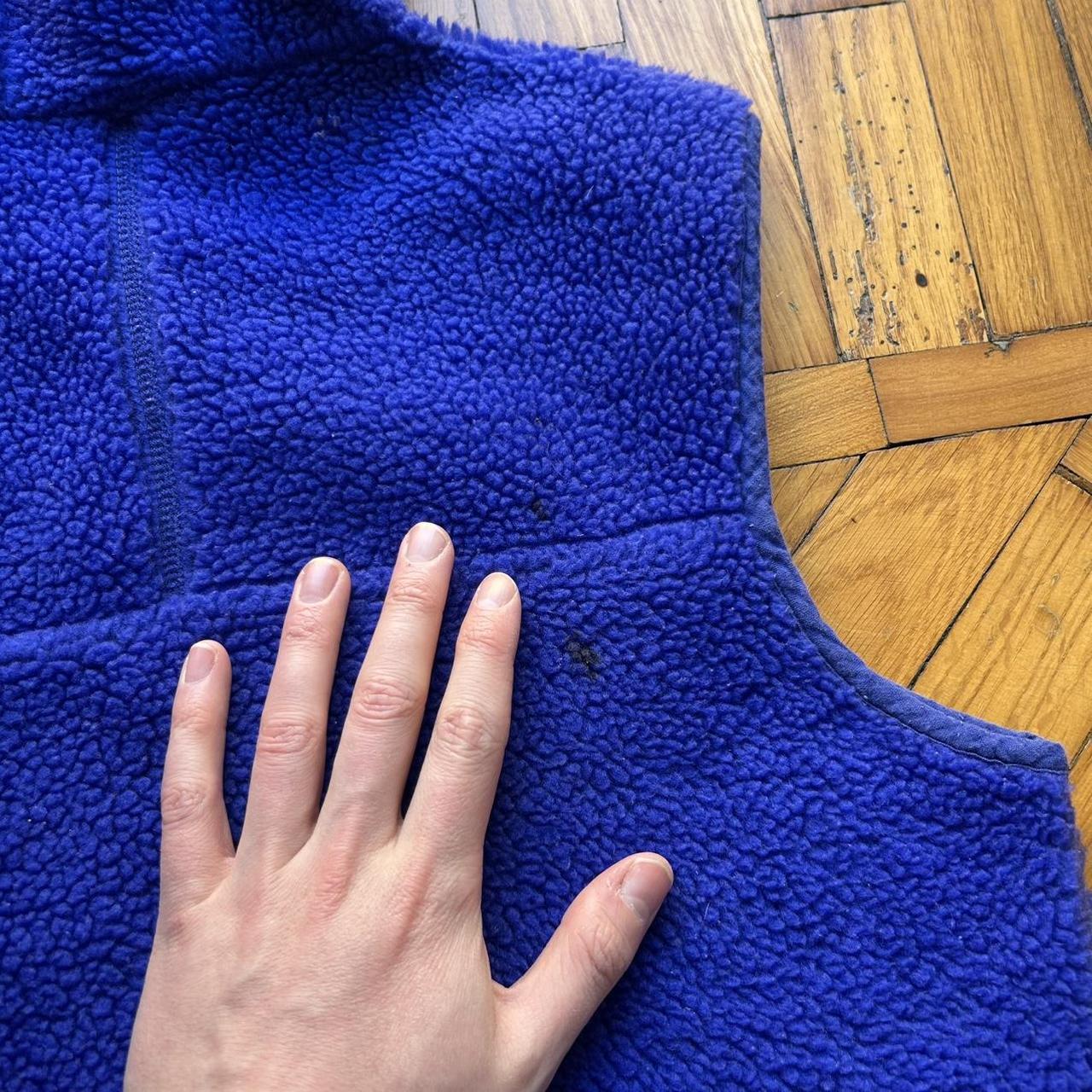 1990s Patagonia Fleece Gilet Blue Women's S