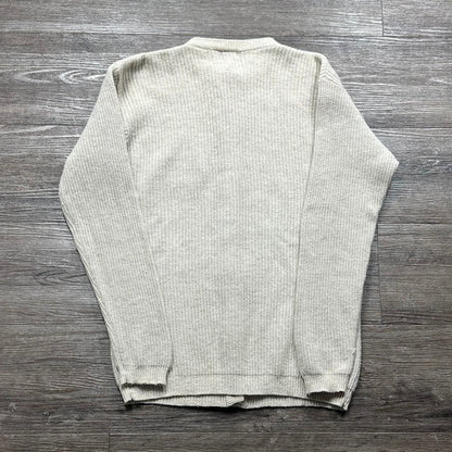 1980s Armani Knitted Cardigan Beige S