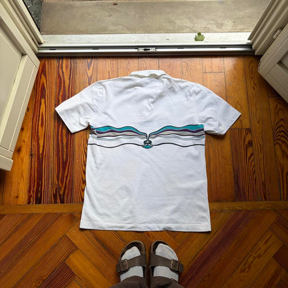 1980s Adidas Originals Ivan Lendl Polo Shirt M