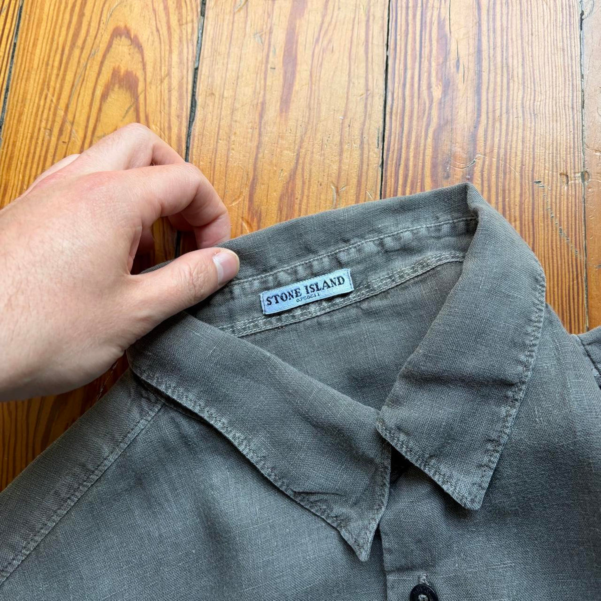 S/S 2006 Stone Island Linen Shirt M
