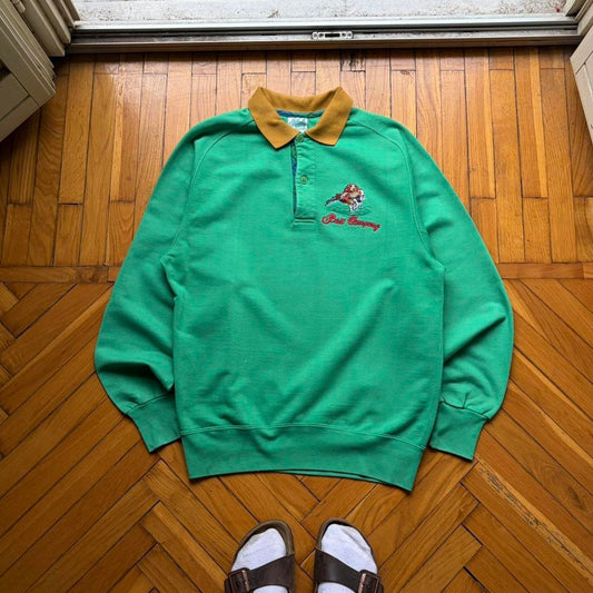1980s Best Company Sweatshirt Green M