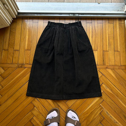 1980s Best Company Corduroy Skirt Women's 26W