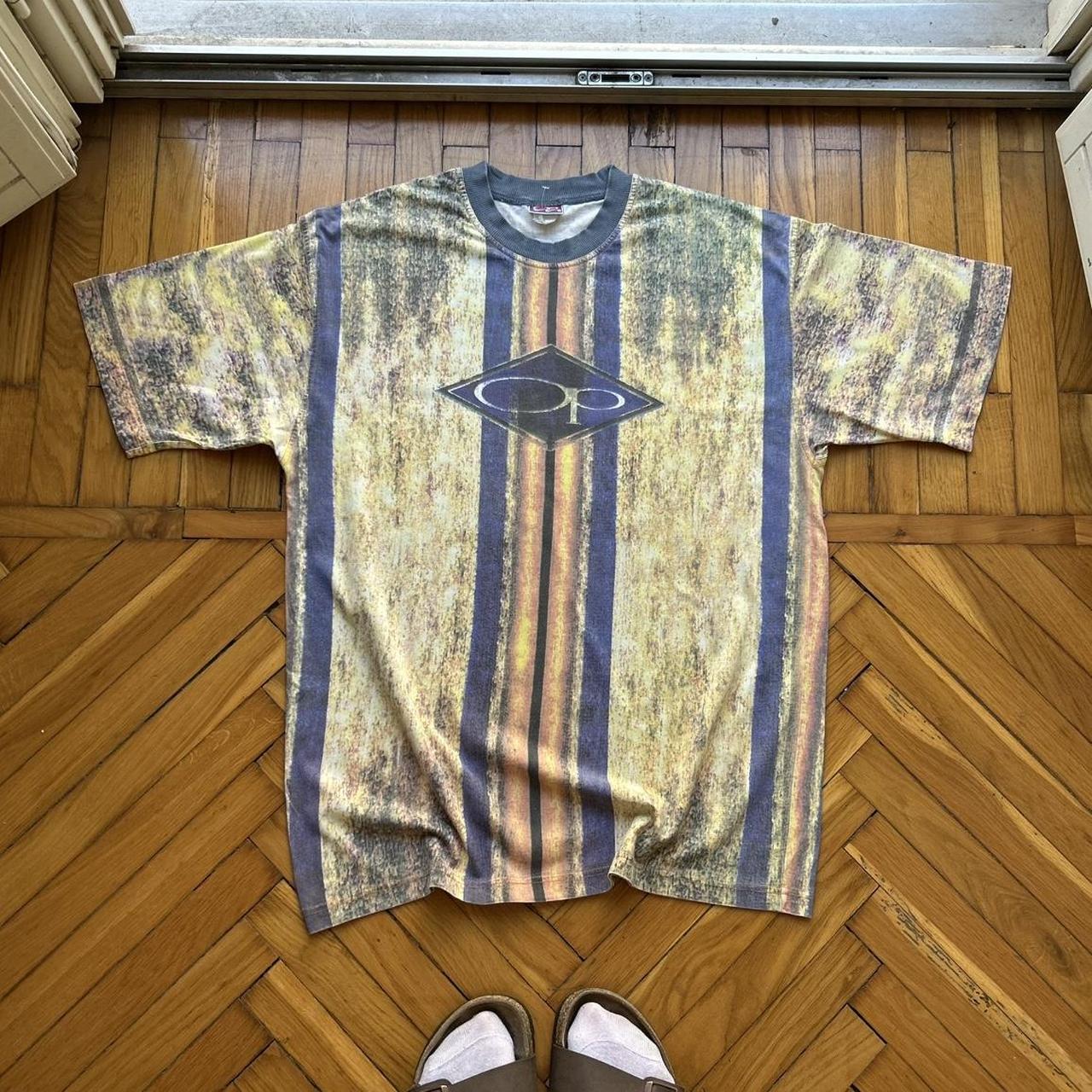 1990s Ocean Pacific Graphic T Shirt M