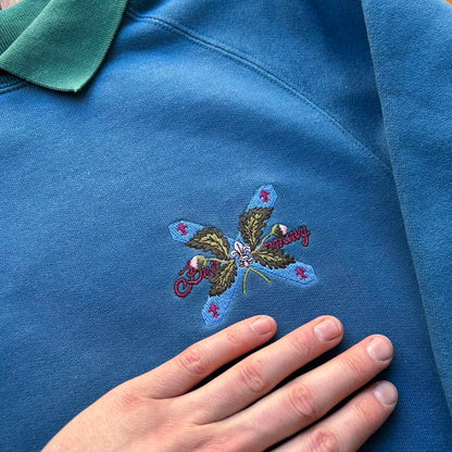 1980s Best Company Sweatshirt Blue XS