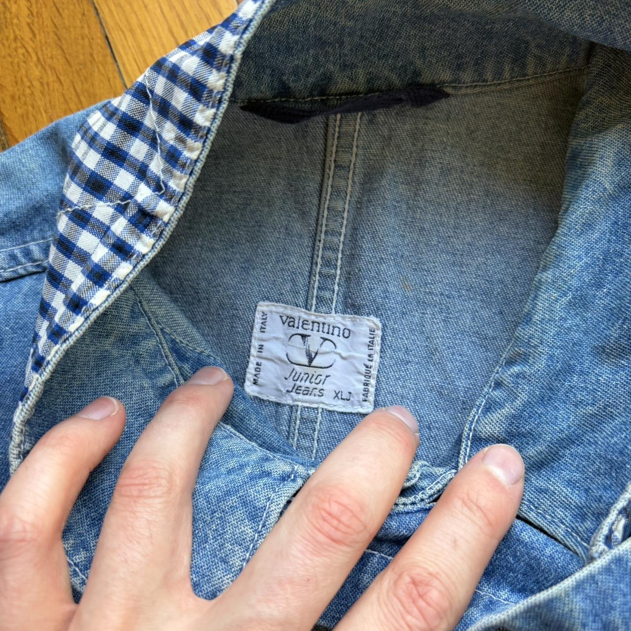 1990s Valentino Denim Jacket Blue M