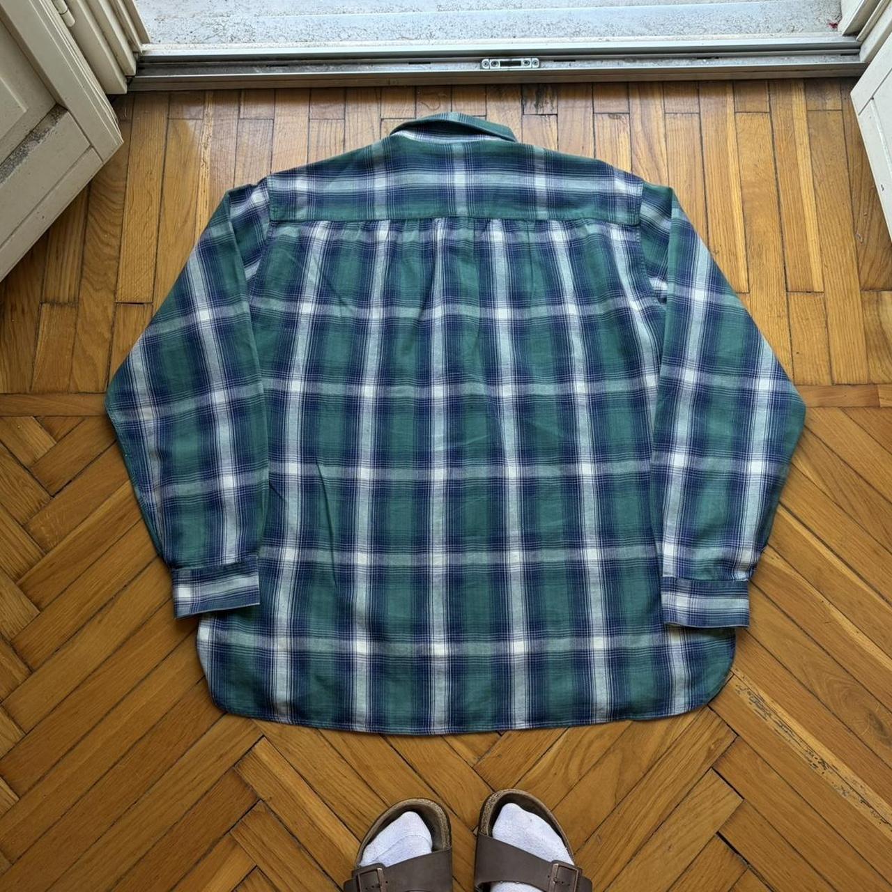 1990s Emporio Armani Checked Shirt L