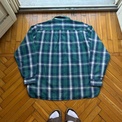 1990s Emporio Armani Checked Shirt L