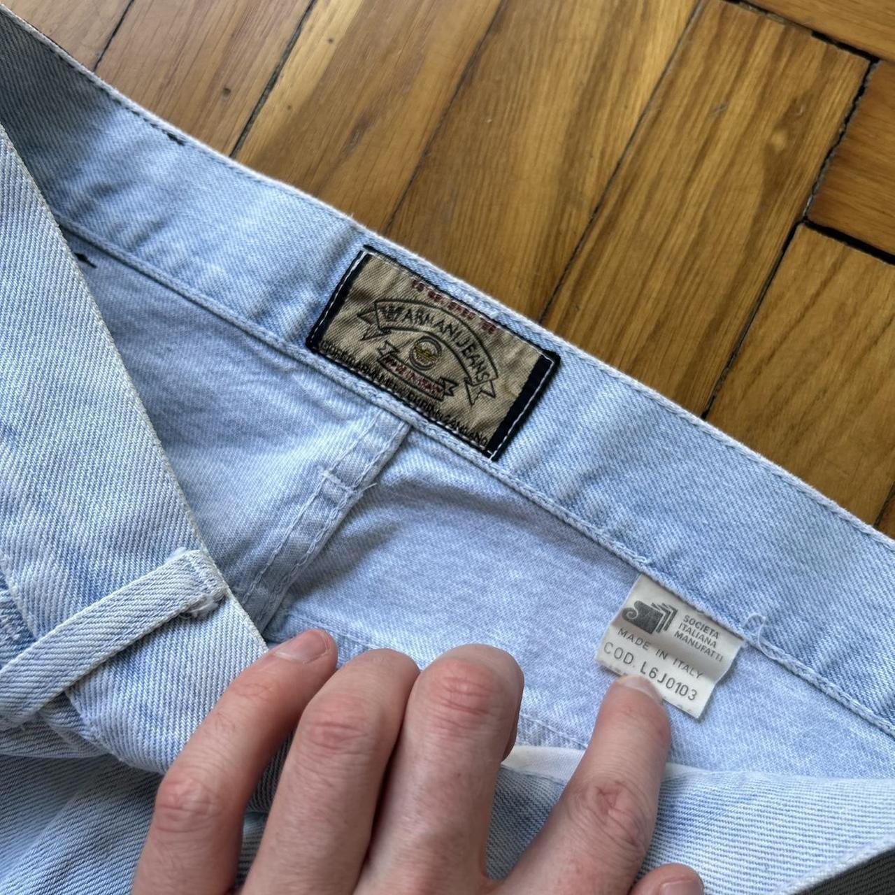 1990s Armani Jeans Blue 30W 30L