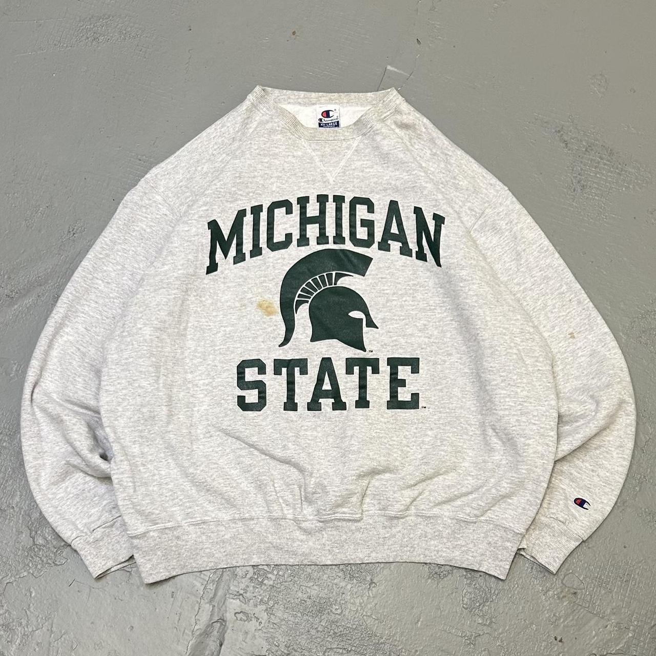 2000s Champion Michigan State Sweatshirt XL