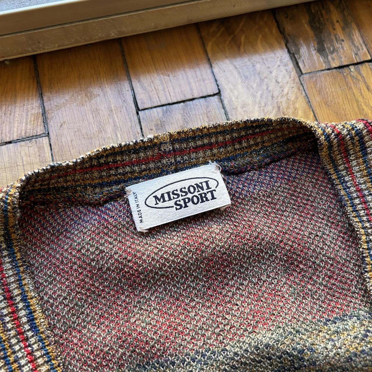 1990s Missoni Sport Knitted Cardigan L