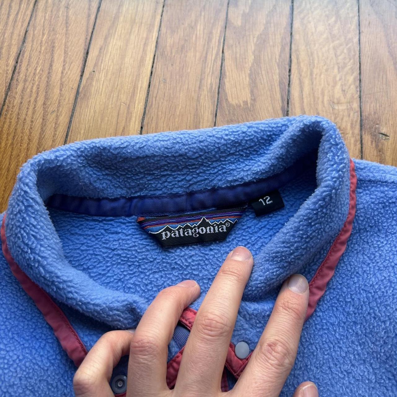 1990s Patagonia Fleece Sweatshirt Blue S