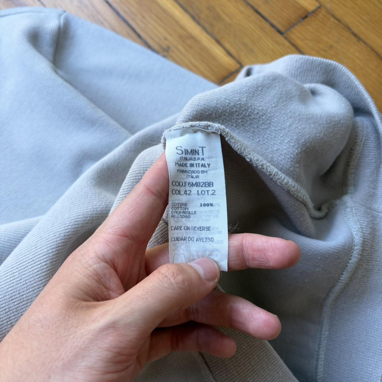 1990s Armani Jeans Q Zip Sweatshirt Beige M