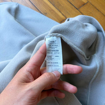 1990s Armani Jeans Q Zip Sweatshirt Beige M