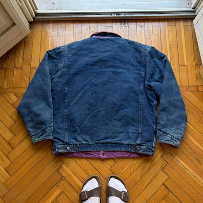 1980s Best Company Denim Jacket Blue XL