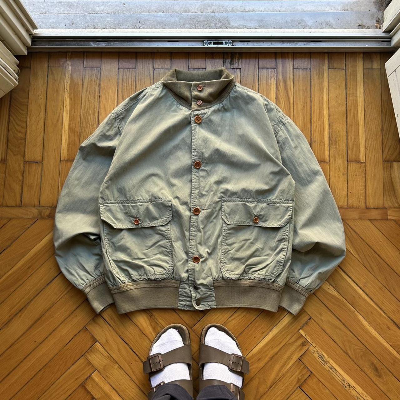 1980s CP Company Flight Jacket Khaki M