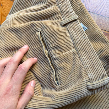 1980s Cerruti 1881 Corduroy Trousers Tan 32W 30L