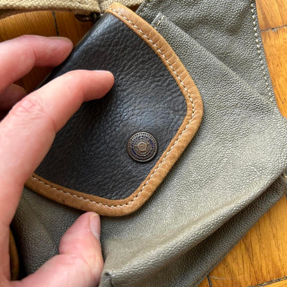 1980s CP Company Leather Bum Bag OS