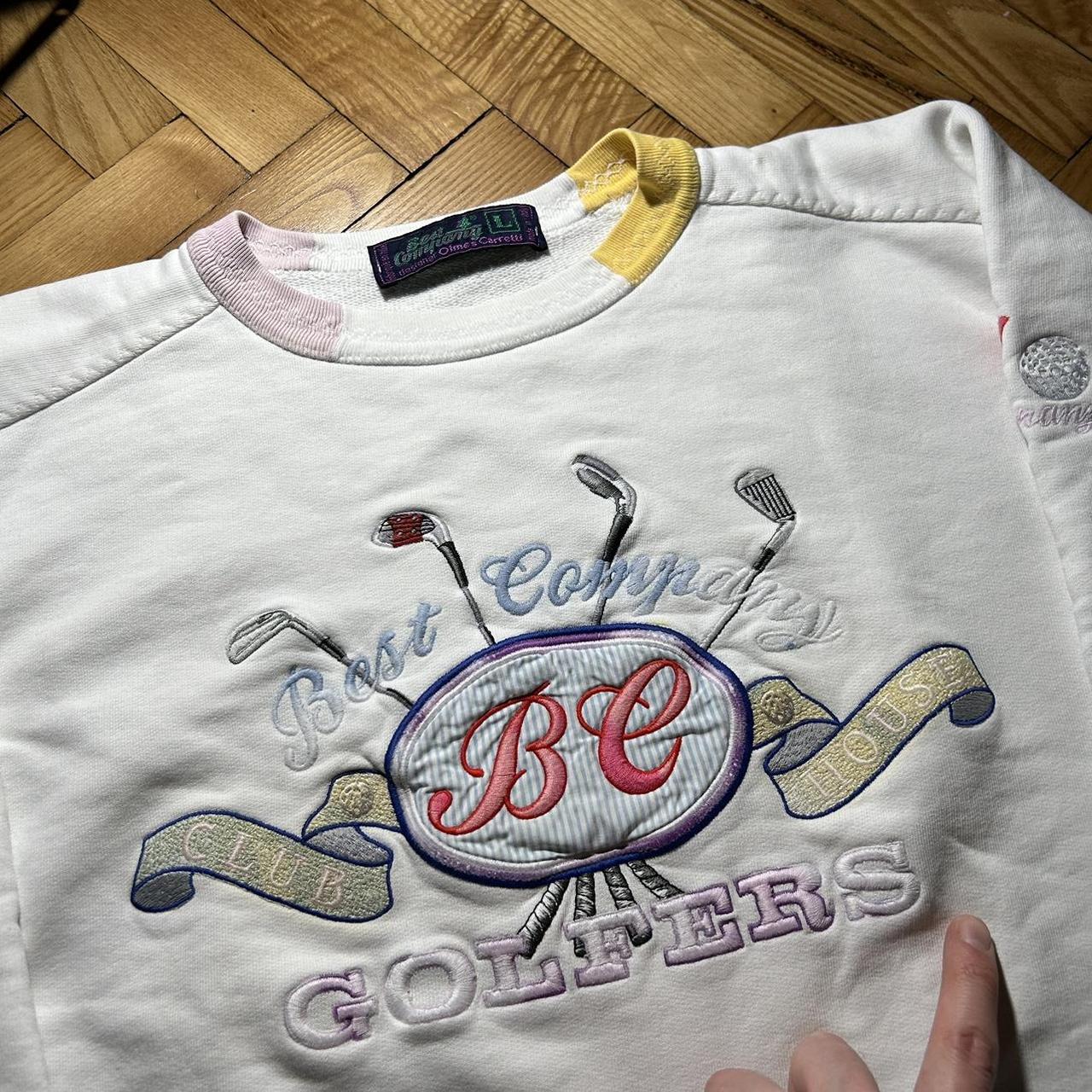 1990s Best Company Sweatshirt White M