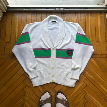 1980s Emporio Armani Knitted Cardigan M