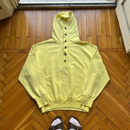 1980s Stone Island Hoodie Yellow L