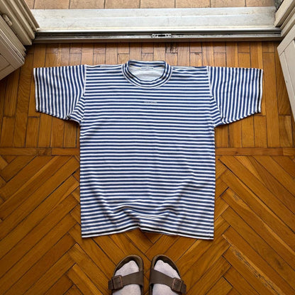 1980s Stone Island Striped T Shirt M