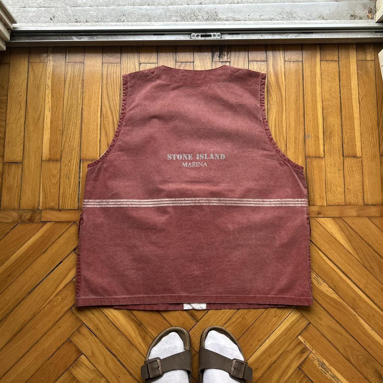 1992 Stone Island Marina Tela Stella Gilet XL