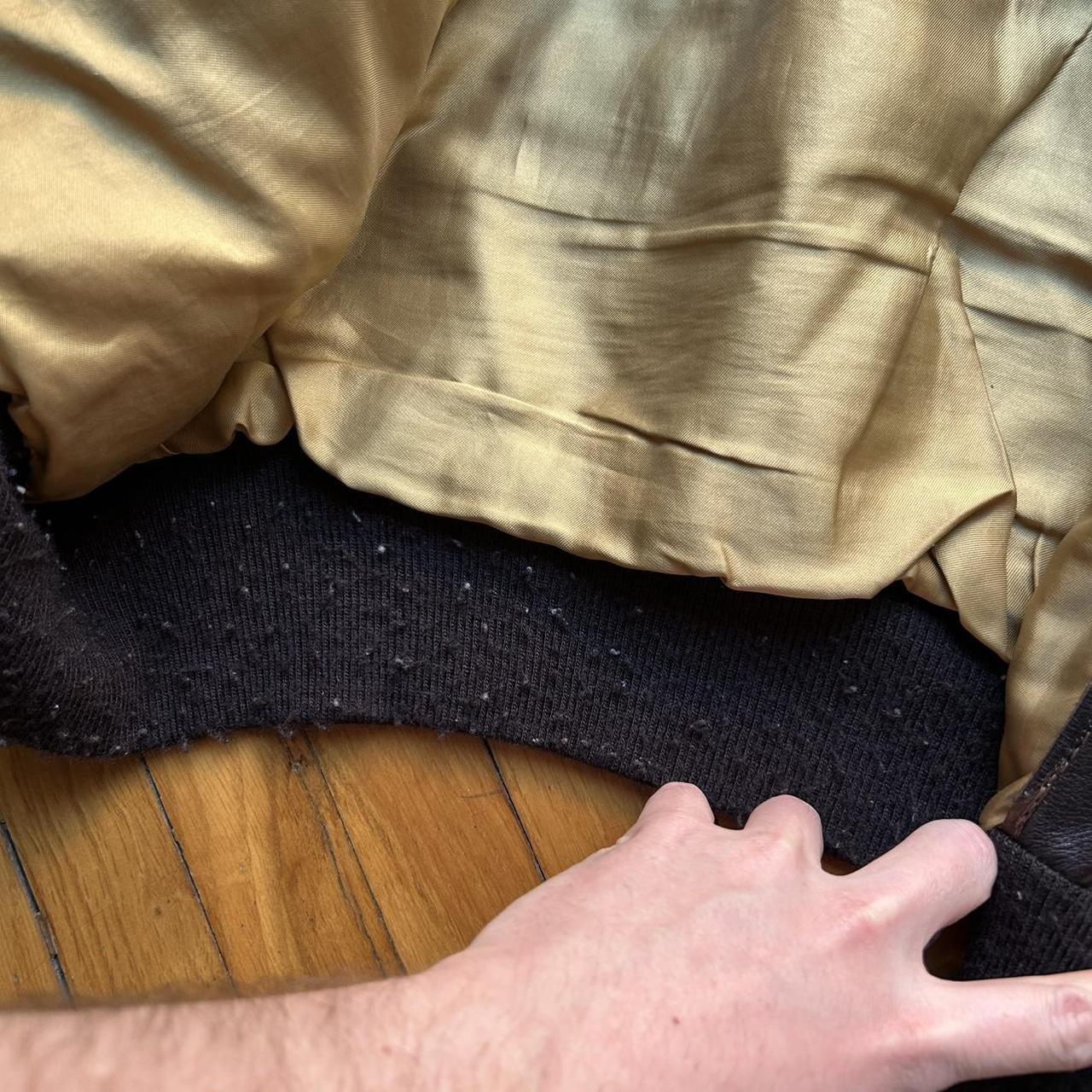 1990s Schott Leather Jacket Brown L