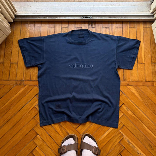 1990s Valentino T Shirt Navy M