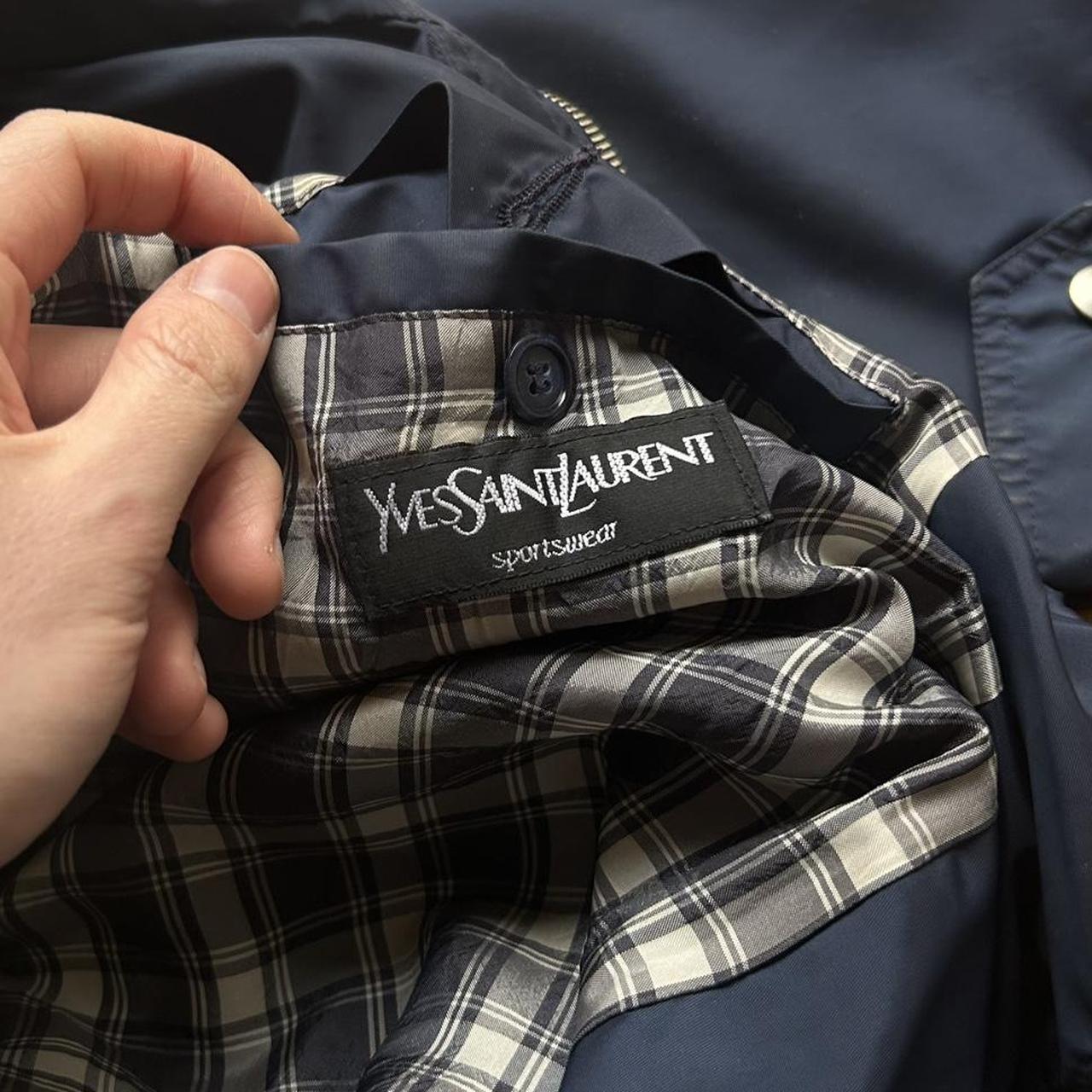 1990s Yves Saint Laurent Jacket Navy XL