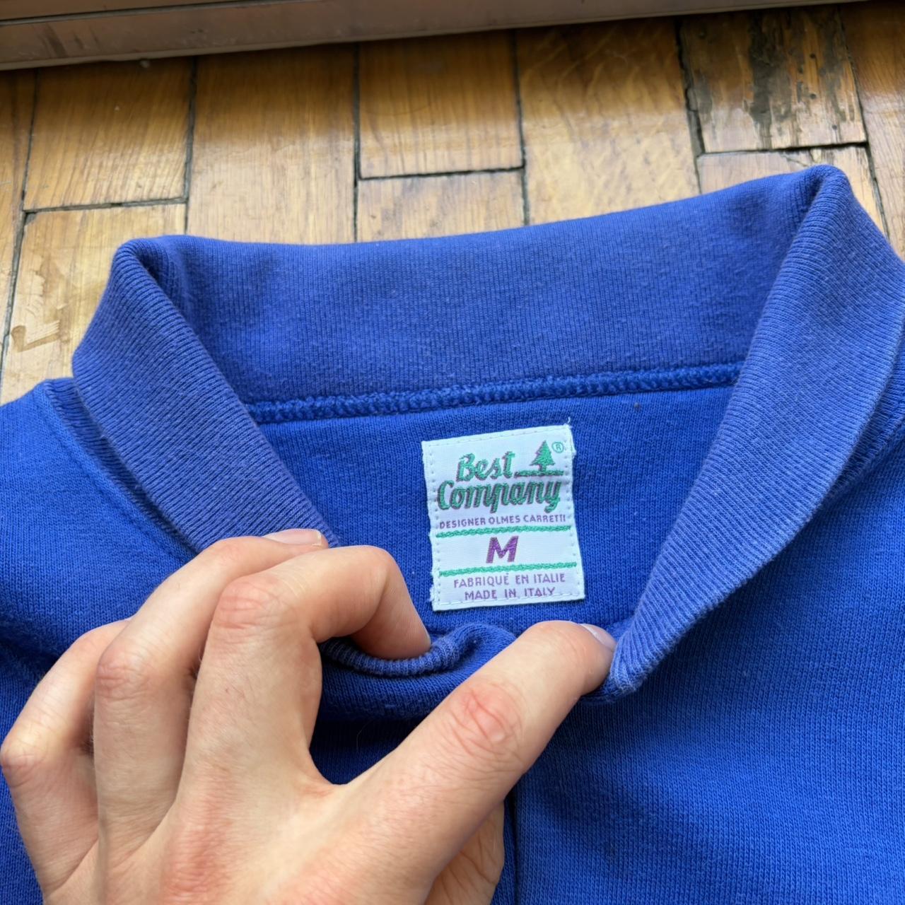 1980s Best Company Sailing Sweatshirt Blue M