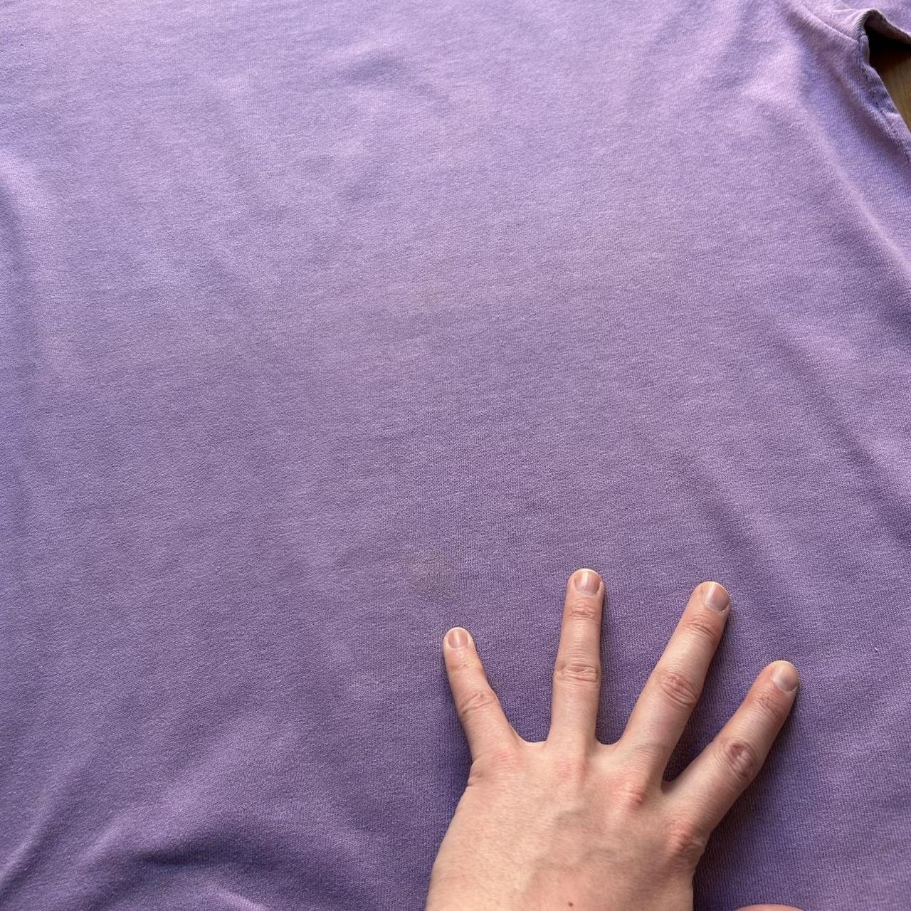 1980s Stone Island T Shirt Purple M