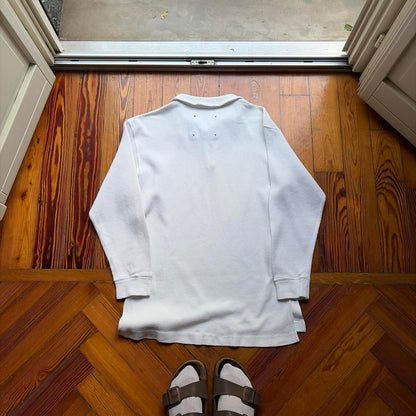1980s Stone Island Marina Sweatshirt White M