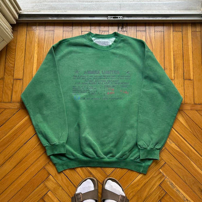 1990s Avirex Sweatshirt Green XL