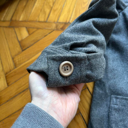 1990s Deadstock Valentino Coat Grey L