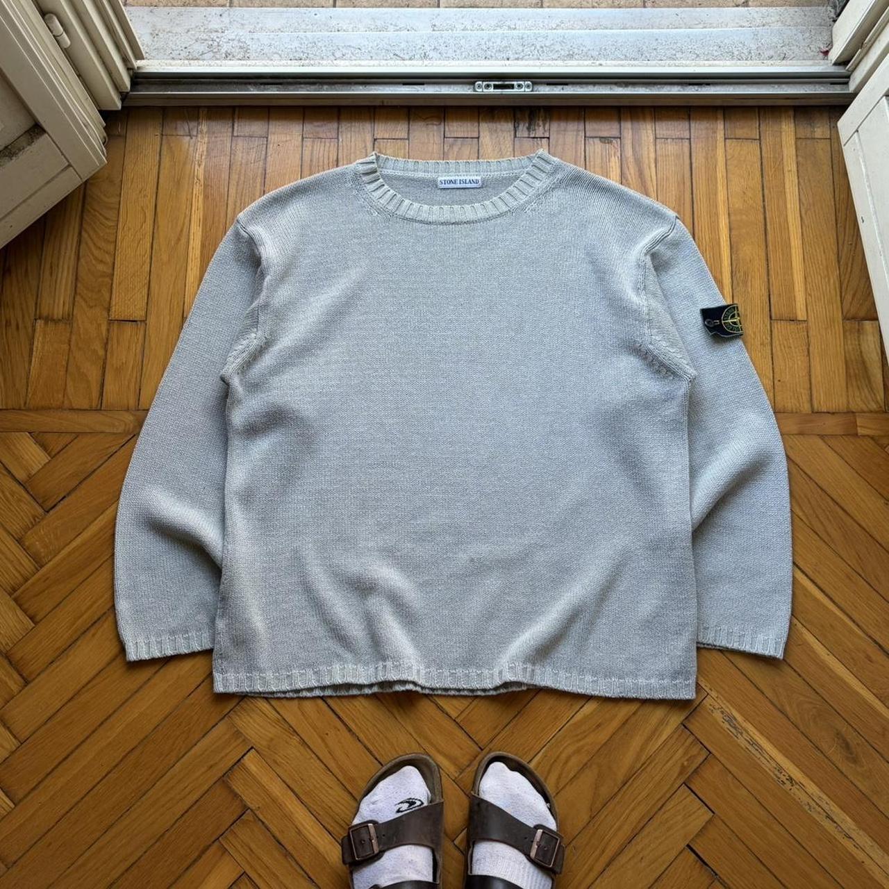 S/S 1999 Stone Island Knitted Jumper XL