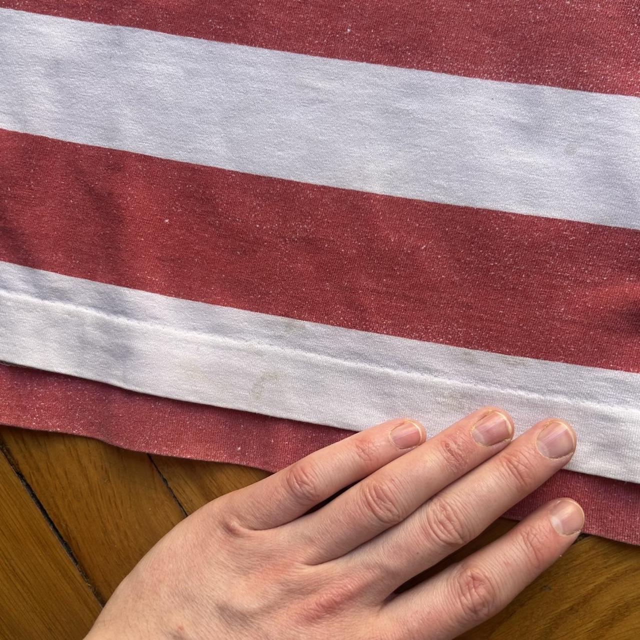 1990s Stone Island Marina Striped Polo Shirt XL