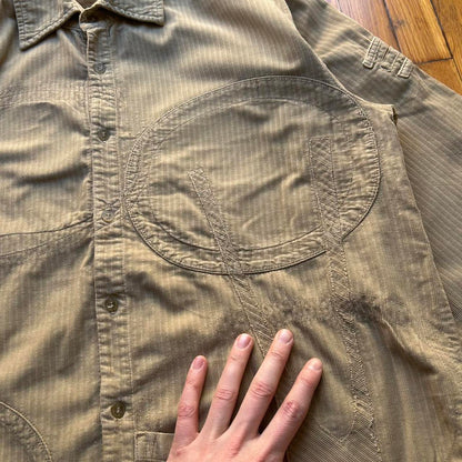2000s Marithe + Francois Girbaud Corduroy Shirt L