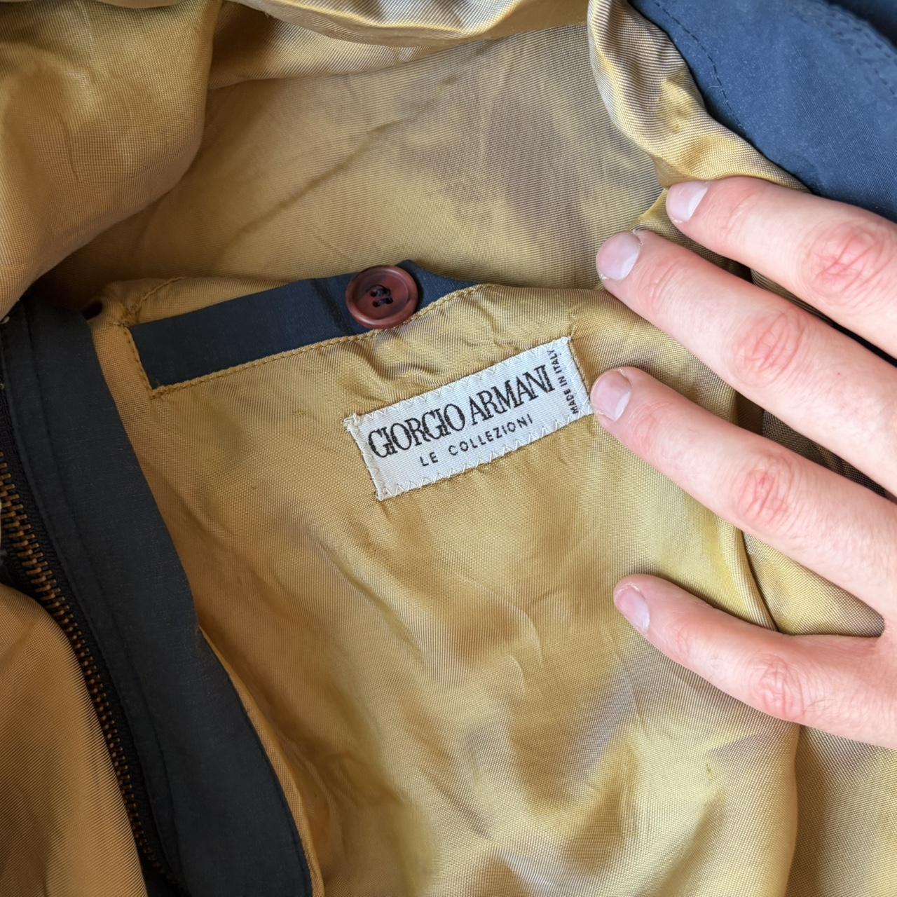 1990s Giorgio Armani Le Collezioni Bomber Jacket L