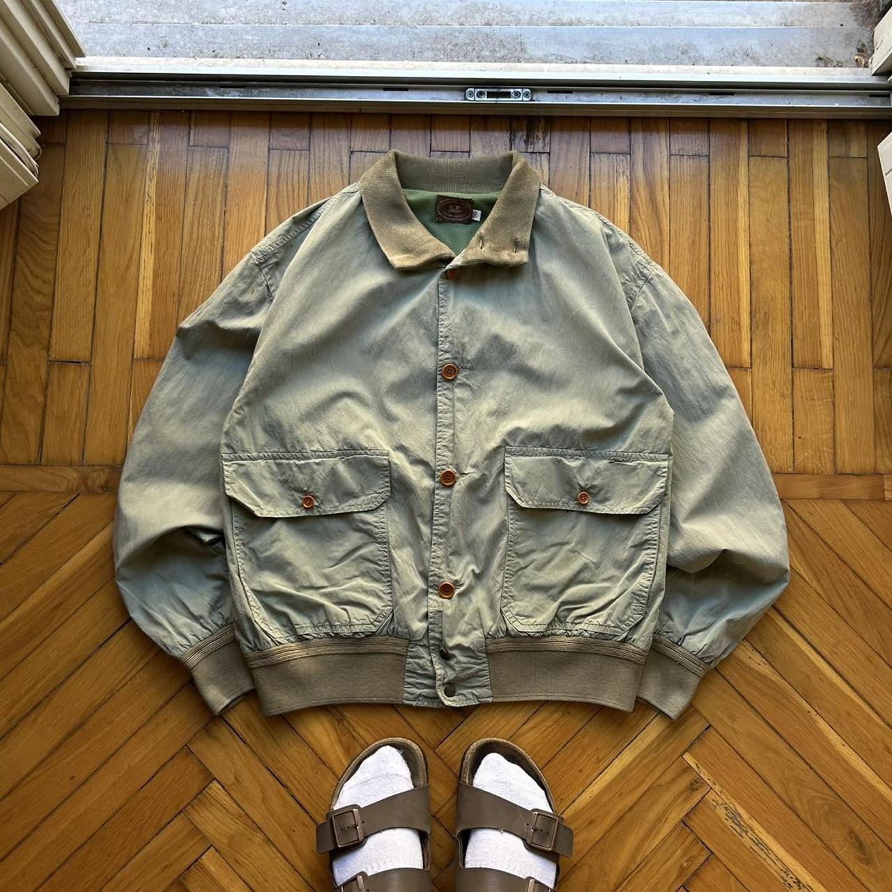 1980s CP Company Flight Jacket Khaki M