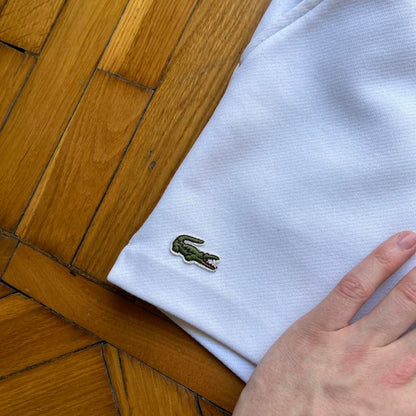 1990s Lacoste Chemise Shorts White 38W