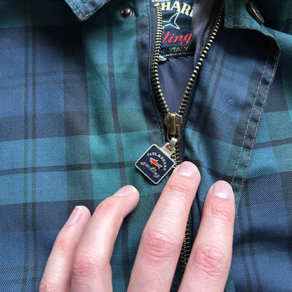 1990s Paul & Shark Bomber Jacket Checked XL