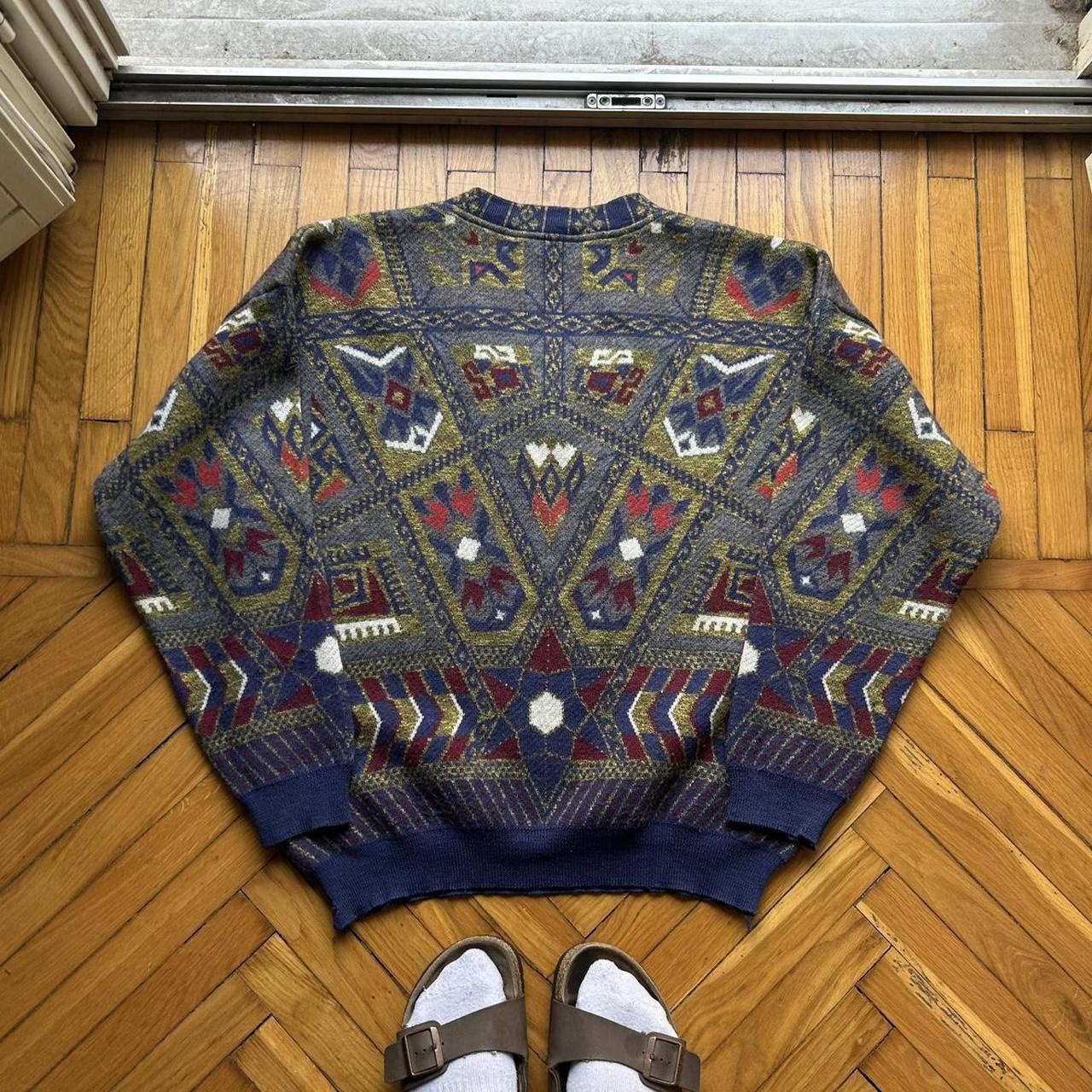 1990s Hugo Boss V Neck Knitted Jumper L