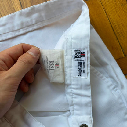 1980s Cerruti 1881 Tennis Shorts White 32W