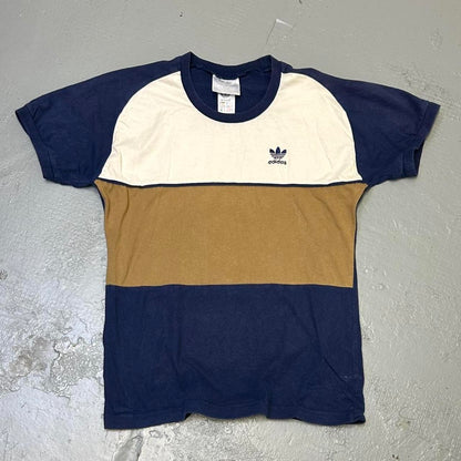 1990s Adidas Originals T Shirt Navy S