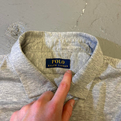 2000s Ralph Lauren Shirt Grey XXL