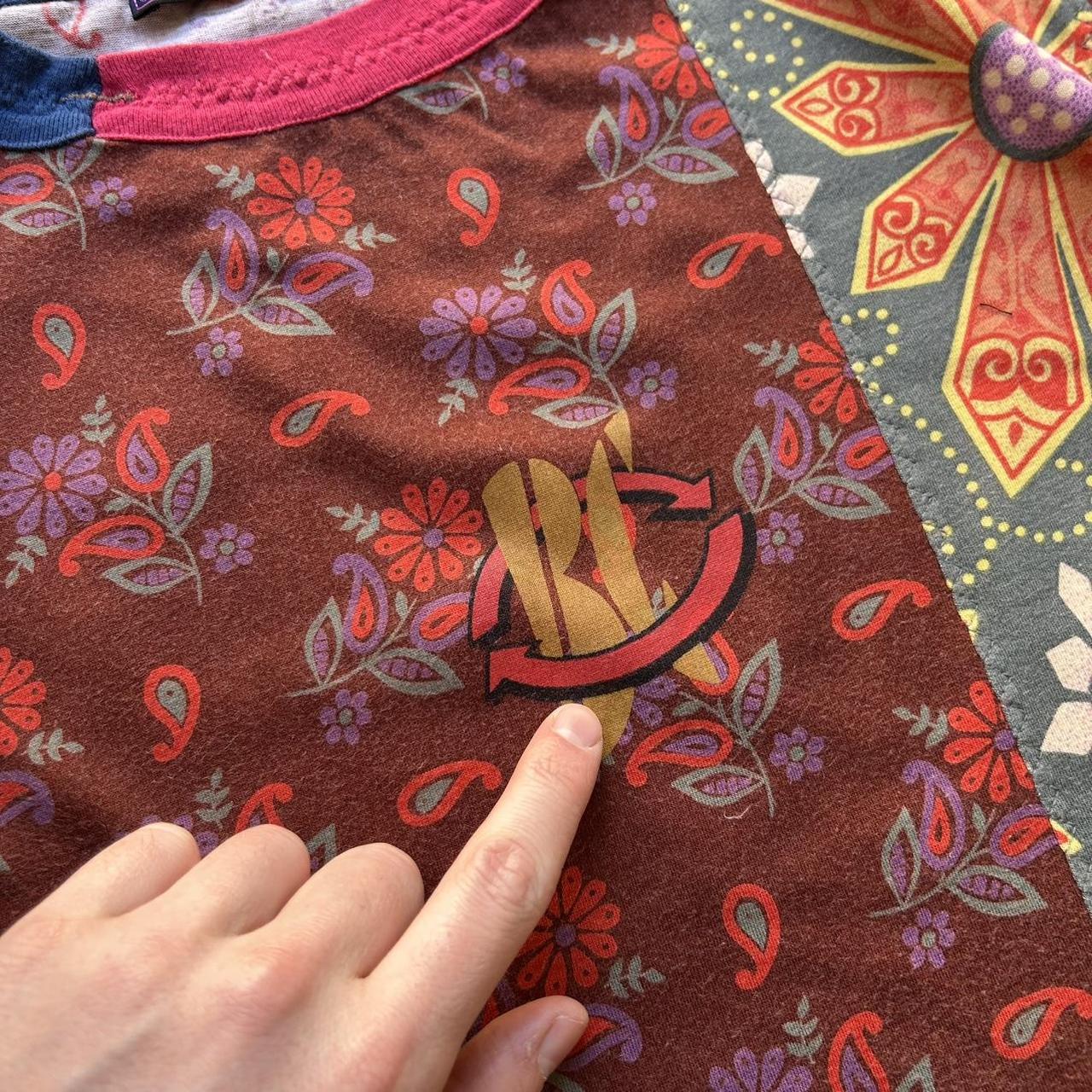 1990s Best Company Pattern T Shirt M