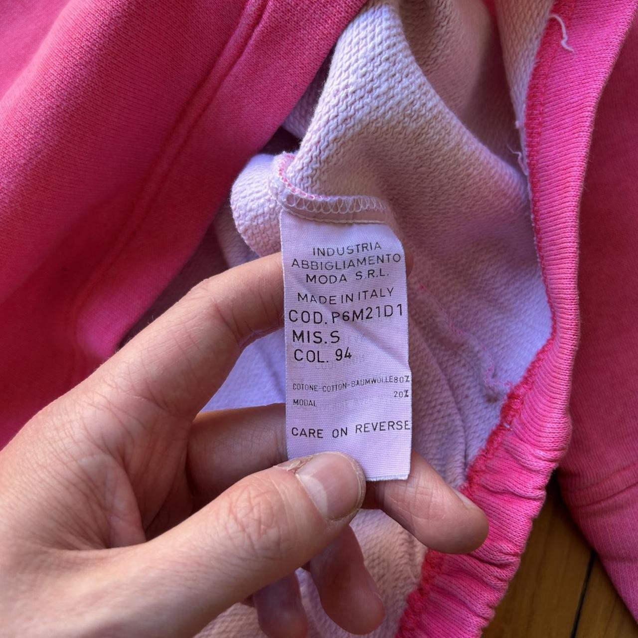 1990s Armani Jeans Sweatshirt Pink S