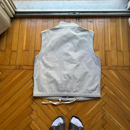 1990s Armani Jeans Gilet Beige M
