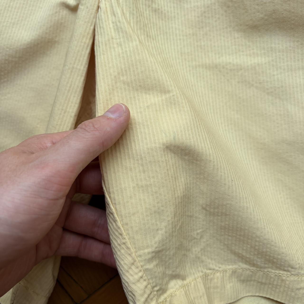 1980s CP Company Belted Shorts Yellow 38W