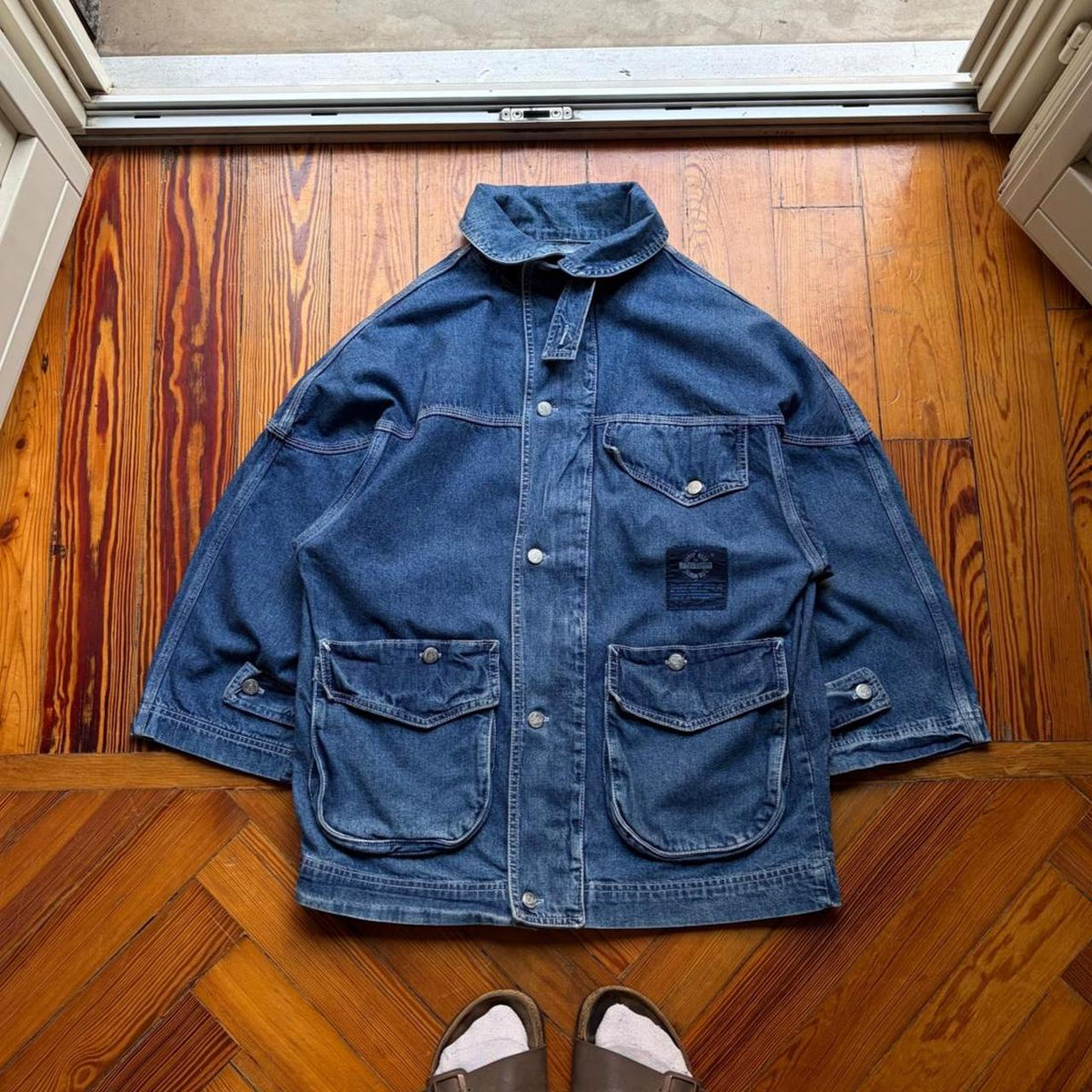 1990s J Taverniti Denim Jacket M